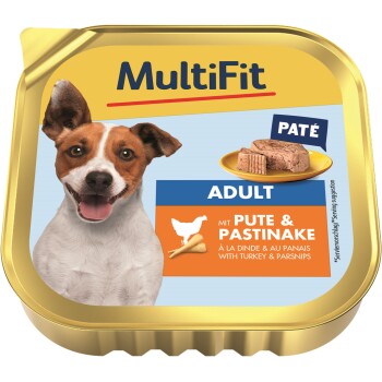 MultiFit Adult Little Dog Indyk z pasternakiem 22x150 g