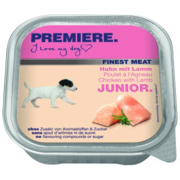 PREMIERE Finest Meat Junior Kurczak z Jagnięciną 20x150 g