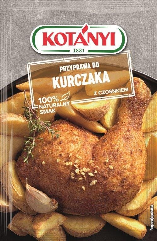 Kotányi Przyprawa do pieczonego kurczaka z czosnkiem 30 g