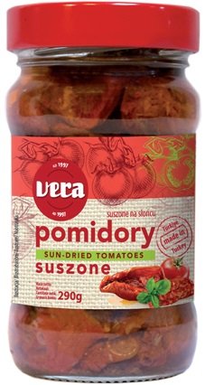 Vera Pomidory suszone na słońcu w oleju 290 g