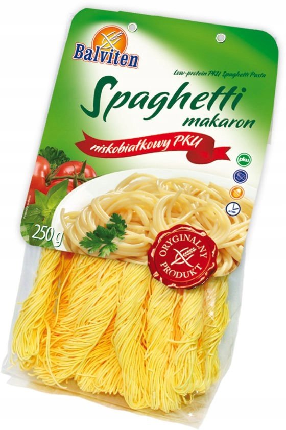 Balviten Makaron spaghetti niskobiałkowy PKU 250g