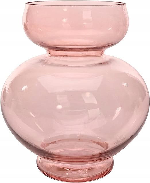 Szklany wazon na kwiaty DN DECONATION 15cm