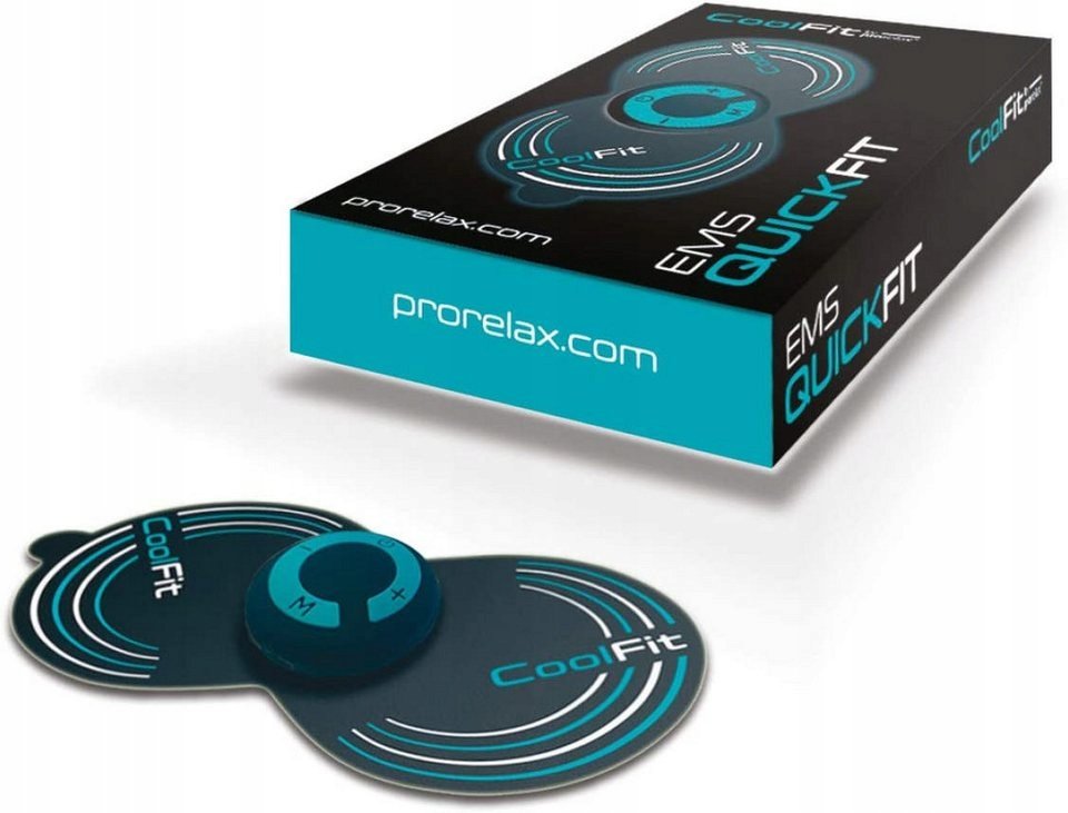 Masażer EMS, kompaktowy masażer, relaksujący CoolFit EMS QuickFit