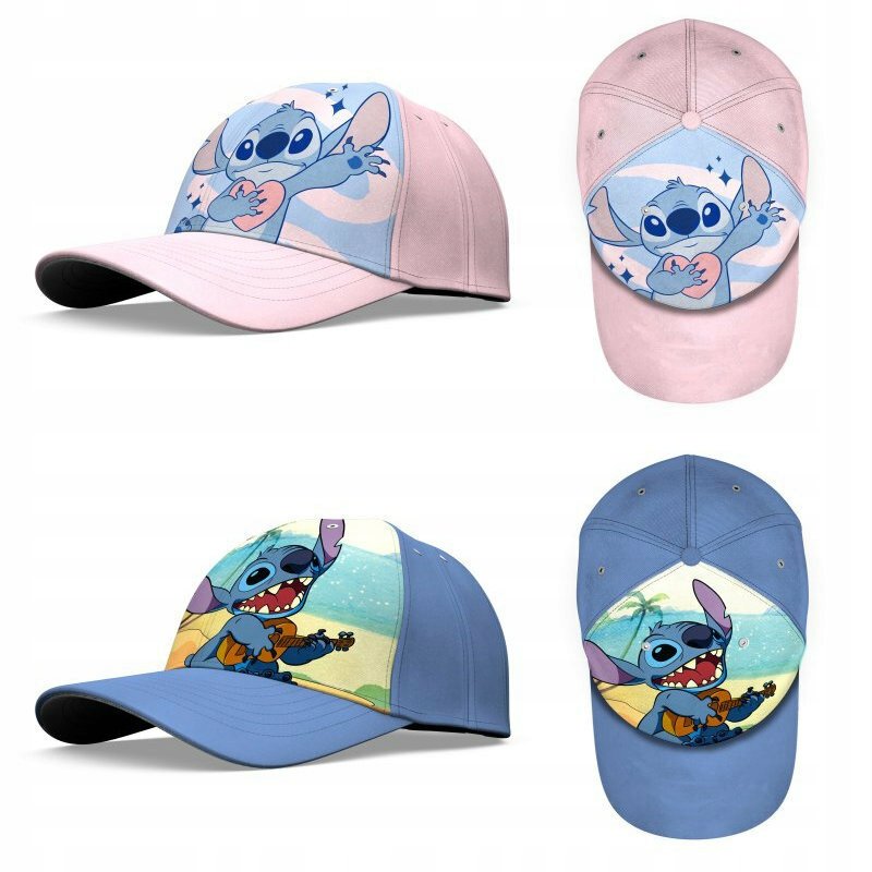Czapka z daszkiem / dziecięca bejsbolówka Lio & Stitch / rozmiar 54 cm