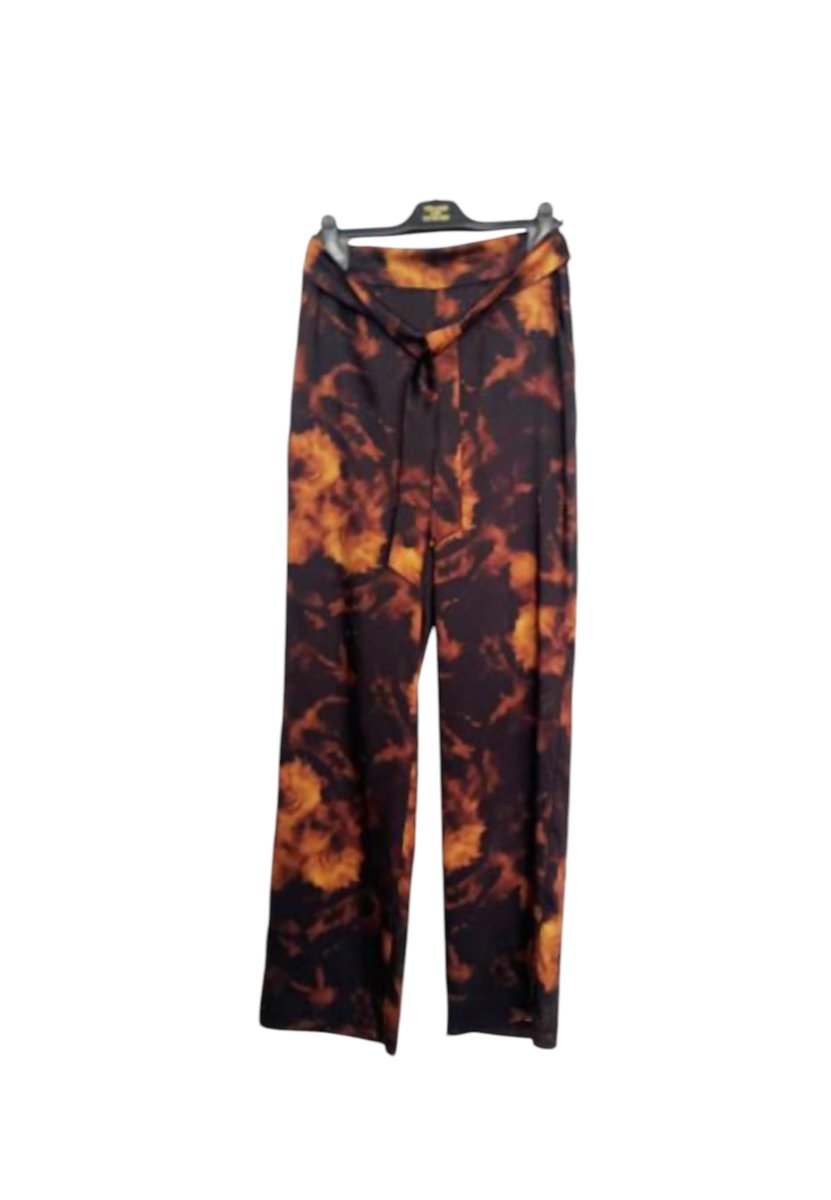 Pantalone palazzo Donna TRASH AND LUXURY fantasia tie dye