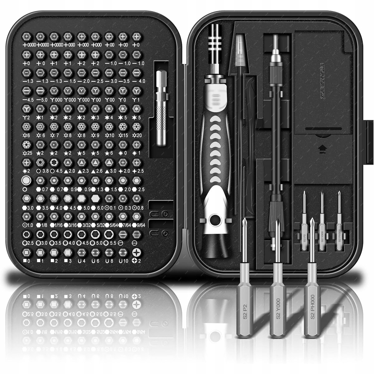 2x ZESTAW ŚRUBOKRĘTÓW PRECYZYJNYCH BITÓW TORX KS-840130 DO TELEFONÓW 130w1