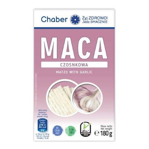 Chaber Maca czosnkowa 180 g