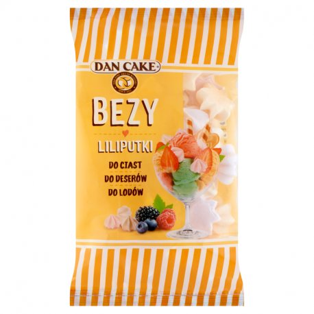 Dan Cake Bezy kolorowe Liliputki 100 g