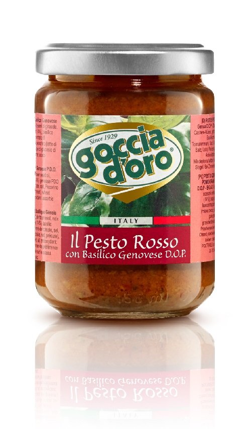 Goccia D'Oro Pesto rosso z pomidorami 130 g