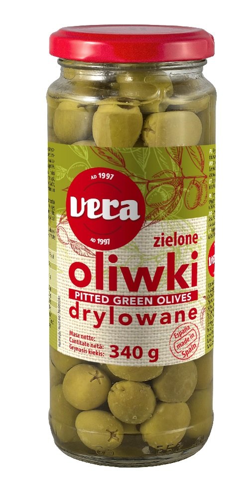 Vera Oliwki zielone drylowane 340 g