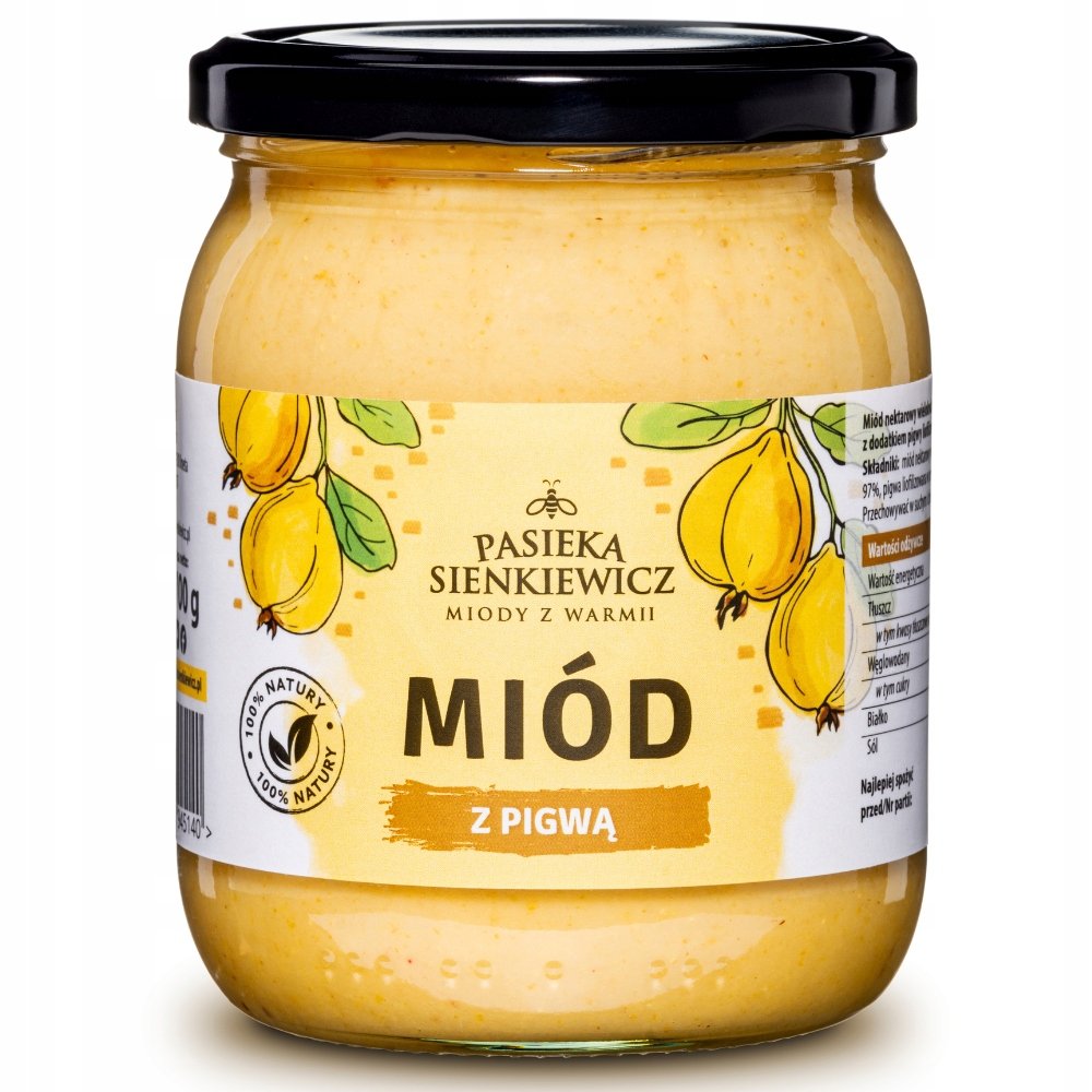 MIÓD Z PIGWĄ 700G
