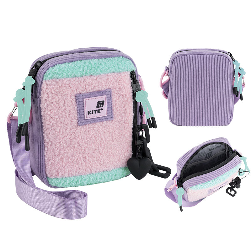 TOREBKA CROSSBODY TORBA NA RAMIE WIELOKOLOROWA MŁODZIEŻOWA KITE