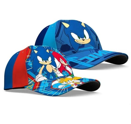 Czapka z daszkiem / dziecięca / Sonic / rozmiar 54 cm / bawełna