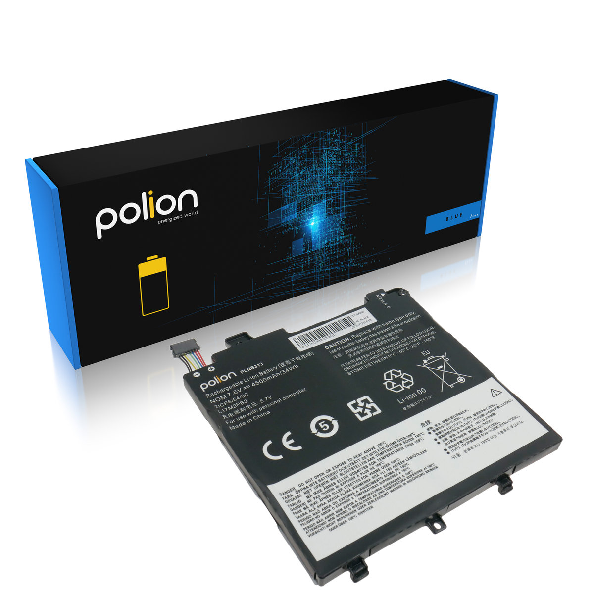 Bateria L17L2PB1 L17M2PB2 do LENOVO V330-14IKB