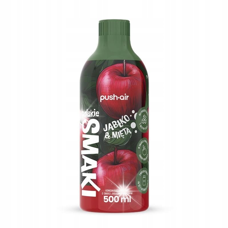 PUSHAIR Koncentrat do Wody Jabłko & Mięta Syrop Dafi 500 ml