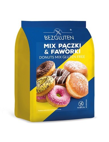 Bezgluten Mieszanka Pączki i faworki bezglutenowa 400 g