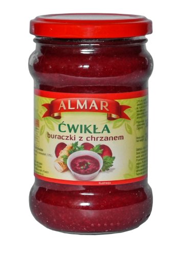 Almar Ćwikła z chrzanem 320 ml