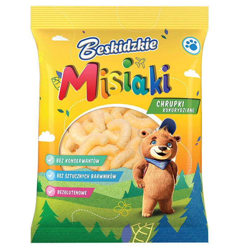 Beskidzkie Chrupki kukurydziane Misiaki 85 g