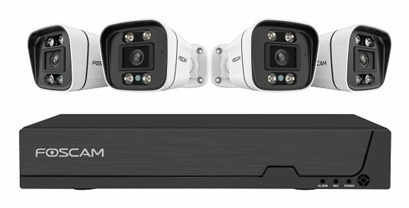 Foscam FN9108E-B4-2T zestaw do monitoringu wideo Przewodowa 8 kan.