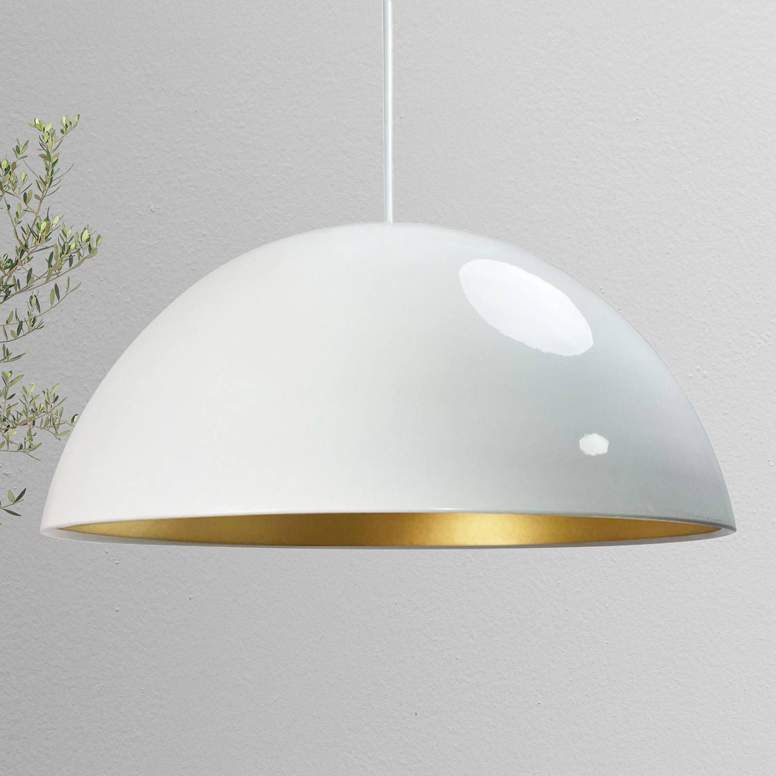 ROYALTECH Lampa wisząca Lipeo, możliwość ściemniania, salon / jadalnia, metal