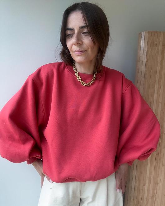 Bluza Enjoyable rasberry