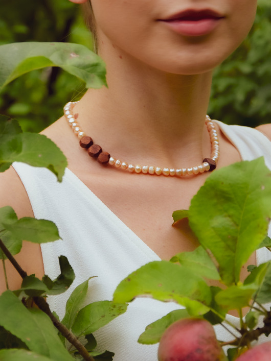 Choker Pearls & Diamonds