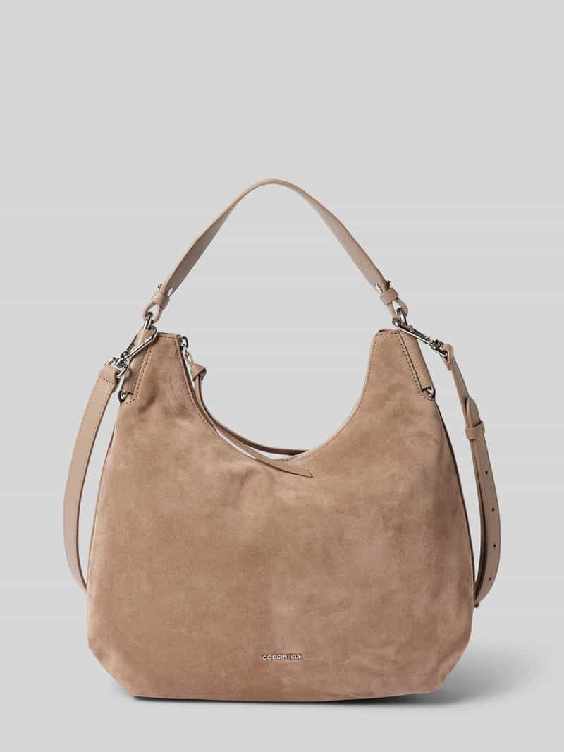 Torba hobo z detalem z logo model ‘REBEKKA’