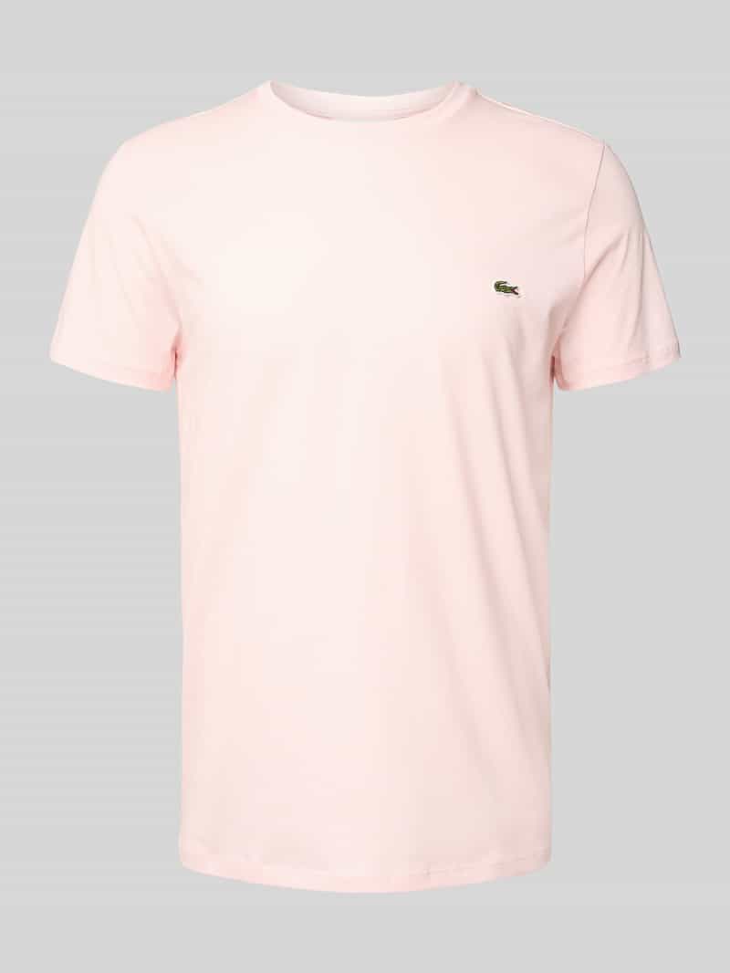T-shirt o kroju regular fit z czystej bawełny model ‘SUPIMA’