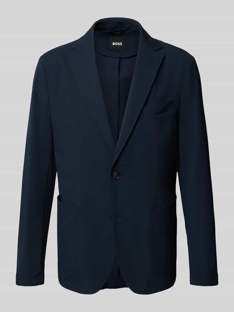 Marynarka do garnituru o kroju slim fit z zapięciem na dwa guziki