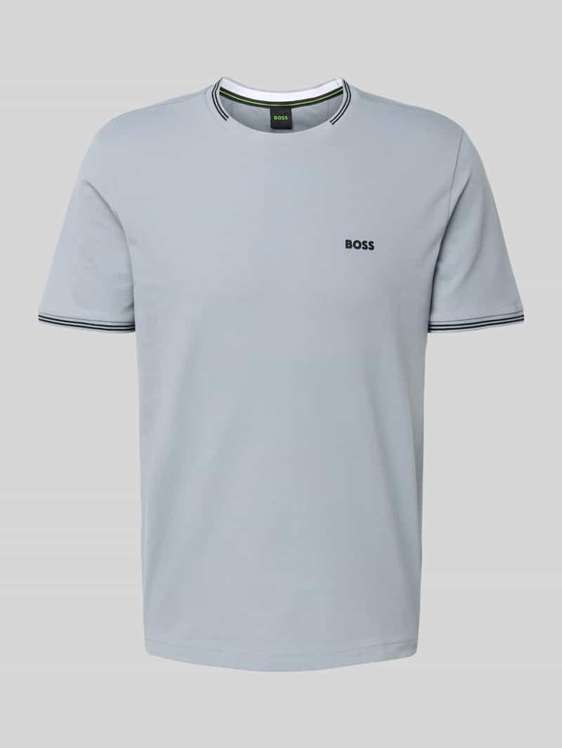 T-shirt o kroju regular fit z mieszanki bawełny model ‘TAUL’