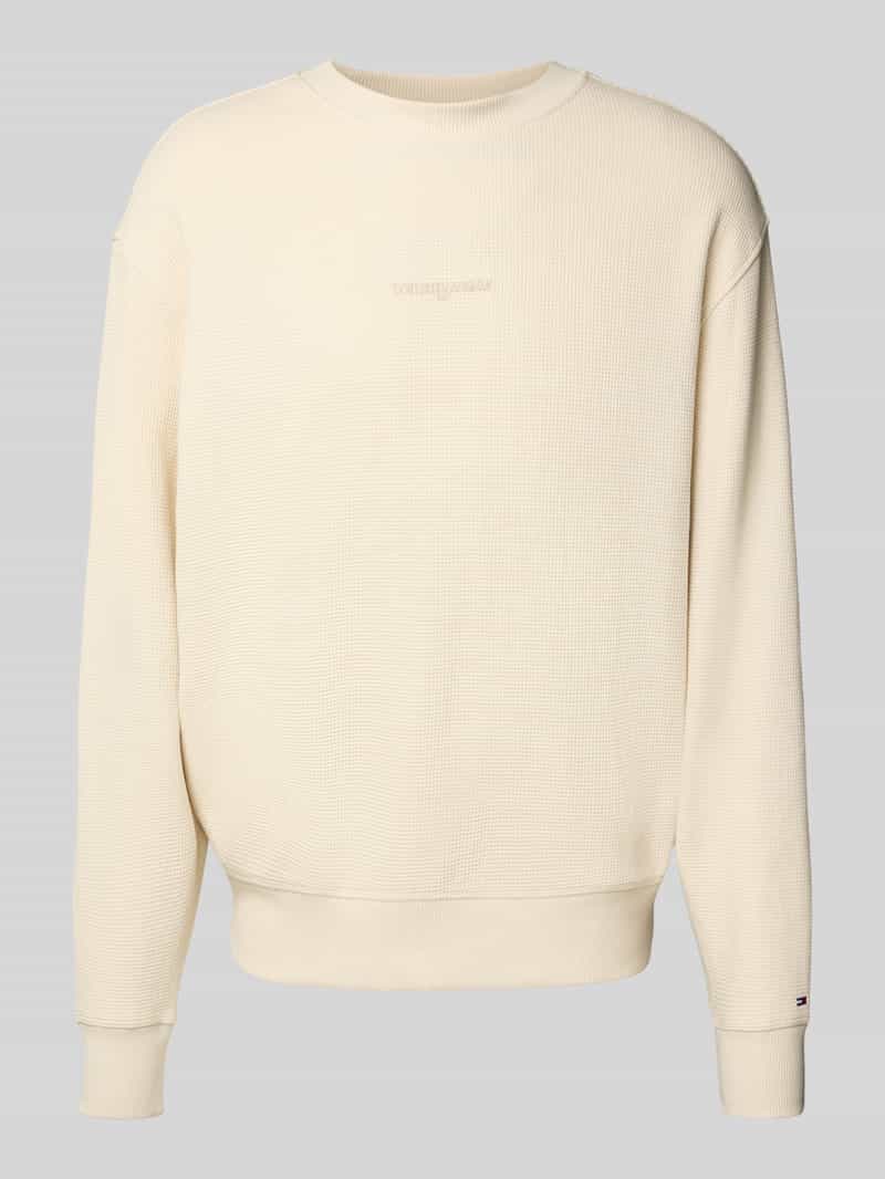 Sweter z dzianiny o kroju comfort fit z bawełny