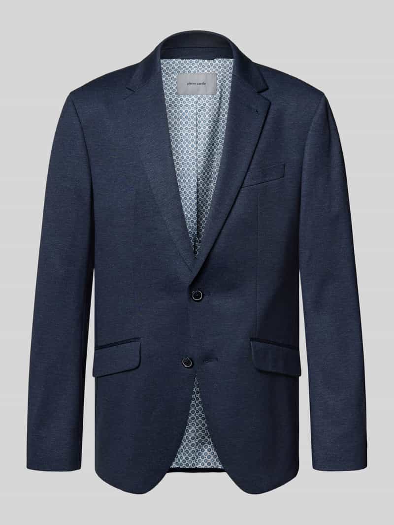 Marynarka o kroju slim fit zapinana na dwa guziki model ‘Lukas’