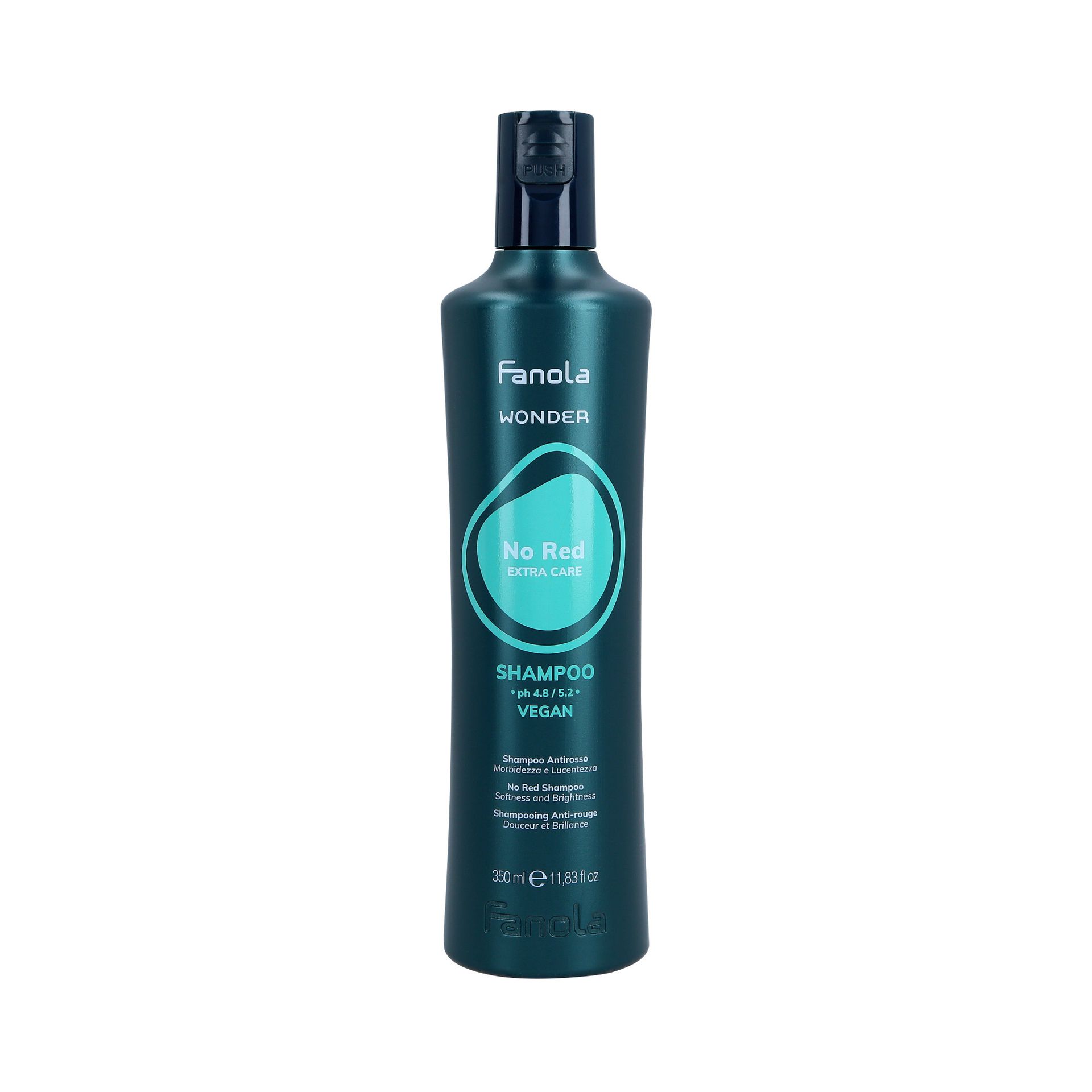 FANOLA WONDER NO RED EXTRA CARE Szampon neutralizujący do włosów brązowych 350ml
