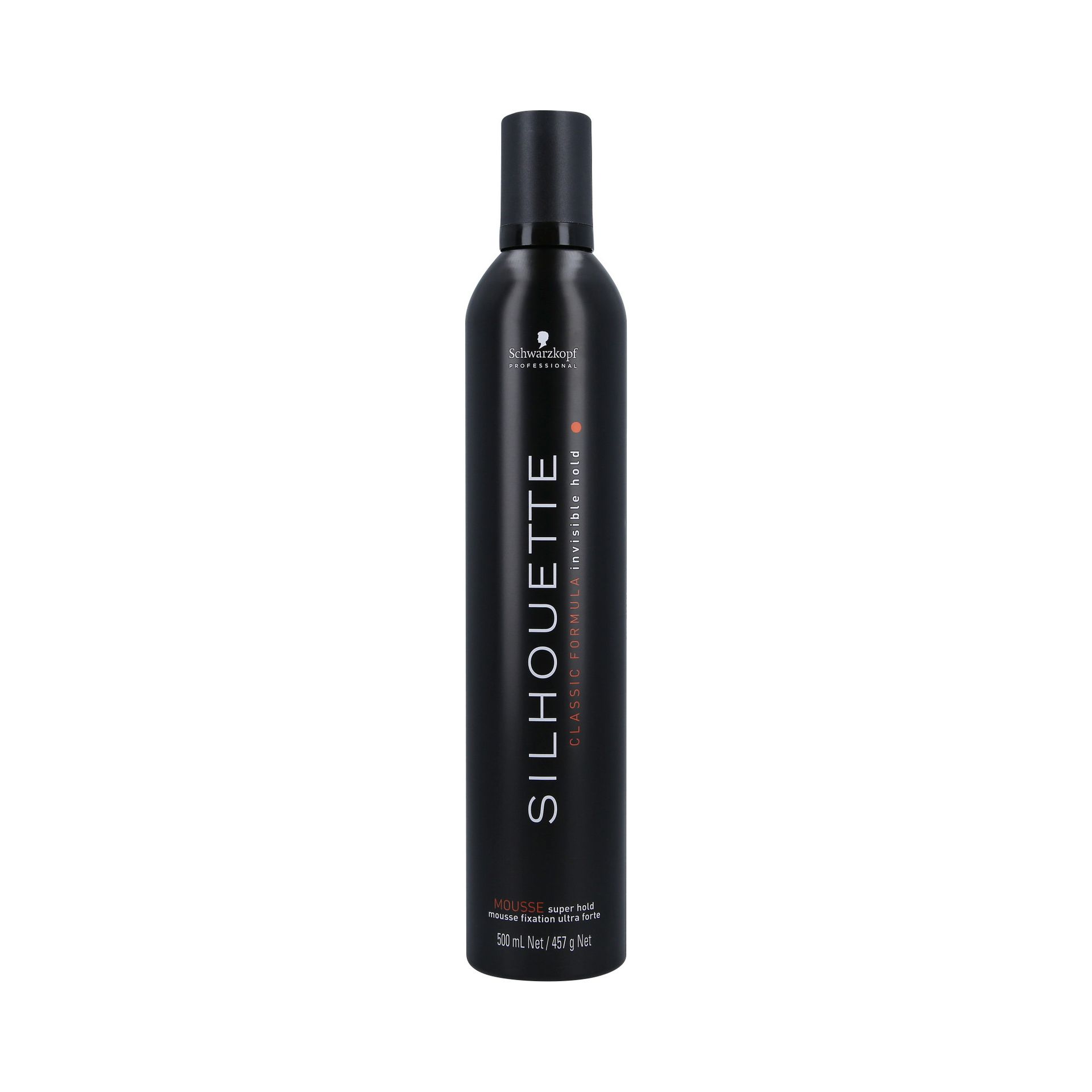 SCHWARZKOPF PROFESSIONAL SILHOUETTE Super Strong Hold Mousse Mocna pianka do włosów 500ml