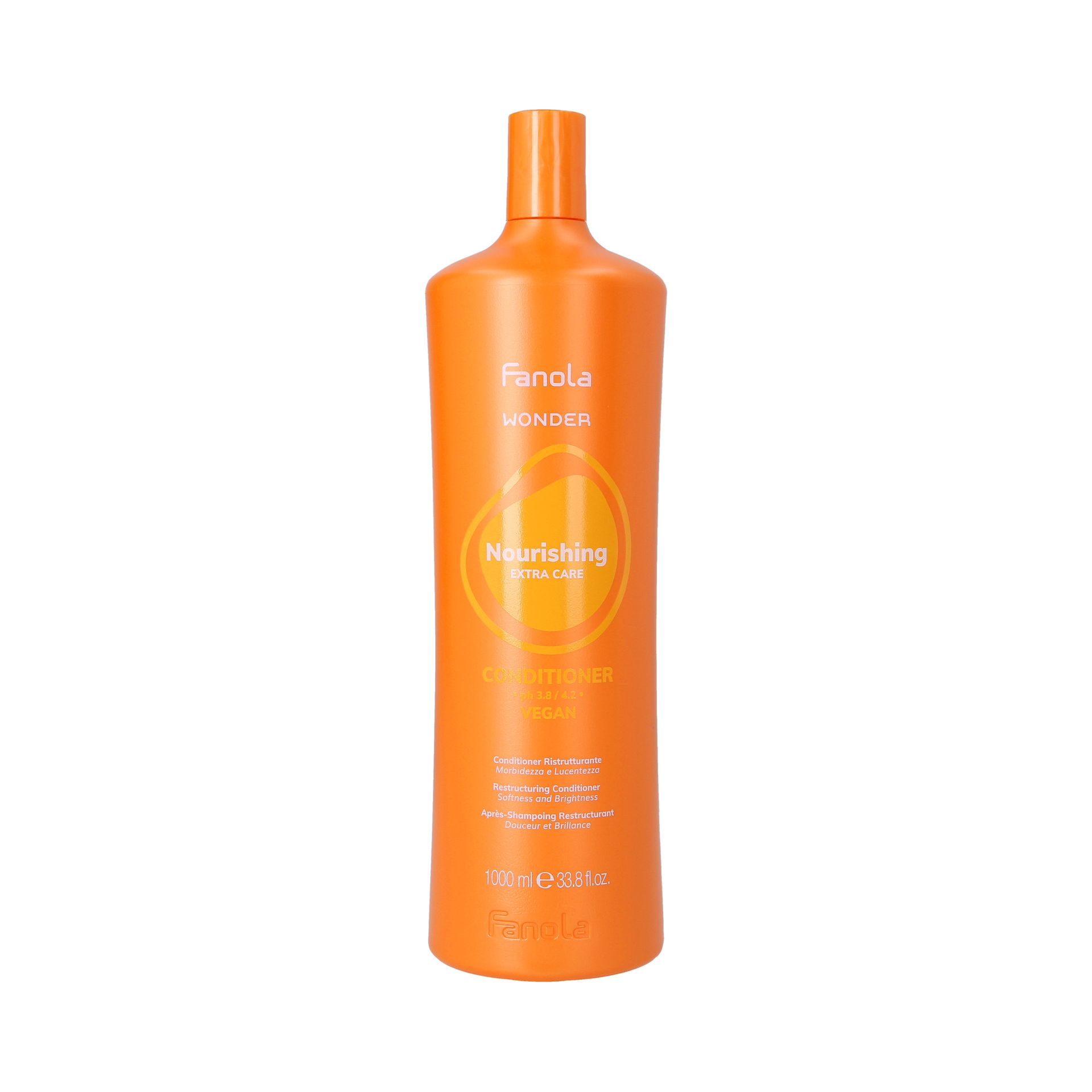 FANOLA WONDER NOURISHING EXTRA CARE Wegańska odżywczy balsam do włosów suchych i zniszczonych 1000ml