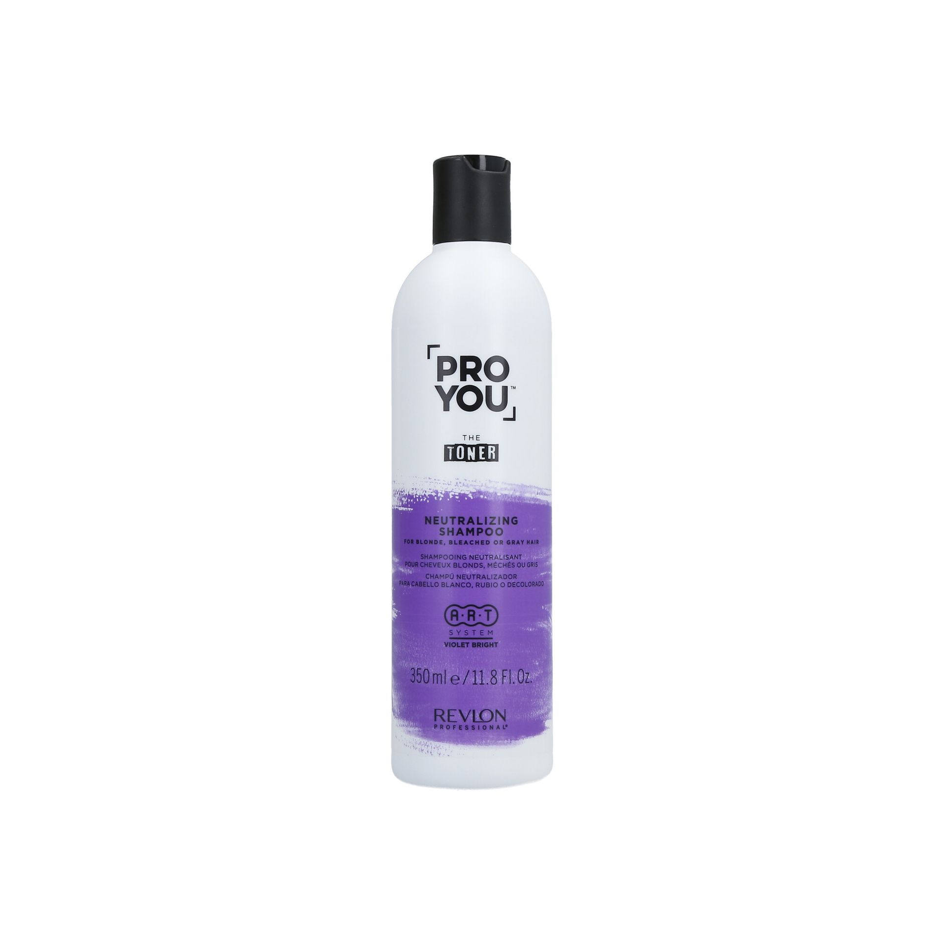 REVLON PROYOU NEUTRALIZING Szampon neutralizujący po zabiegach chemicznych do włosów blond i siwych 350ml