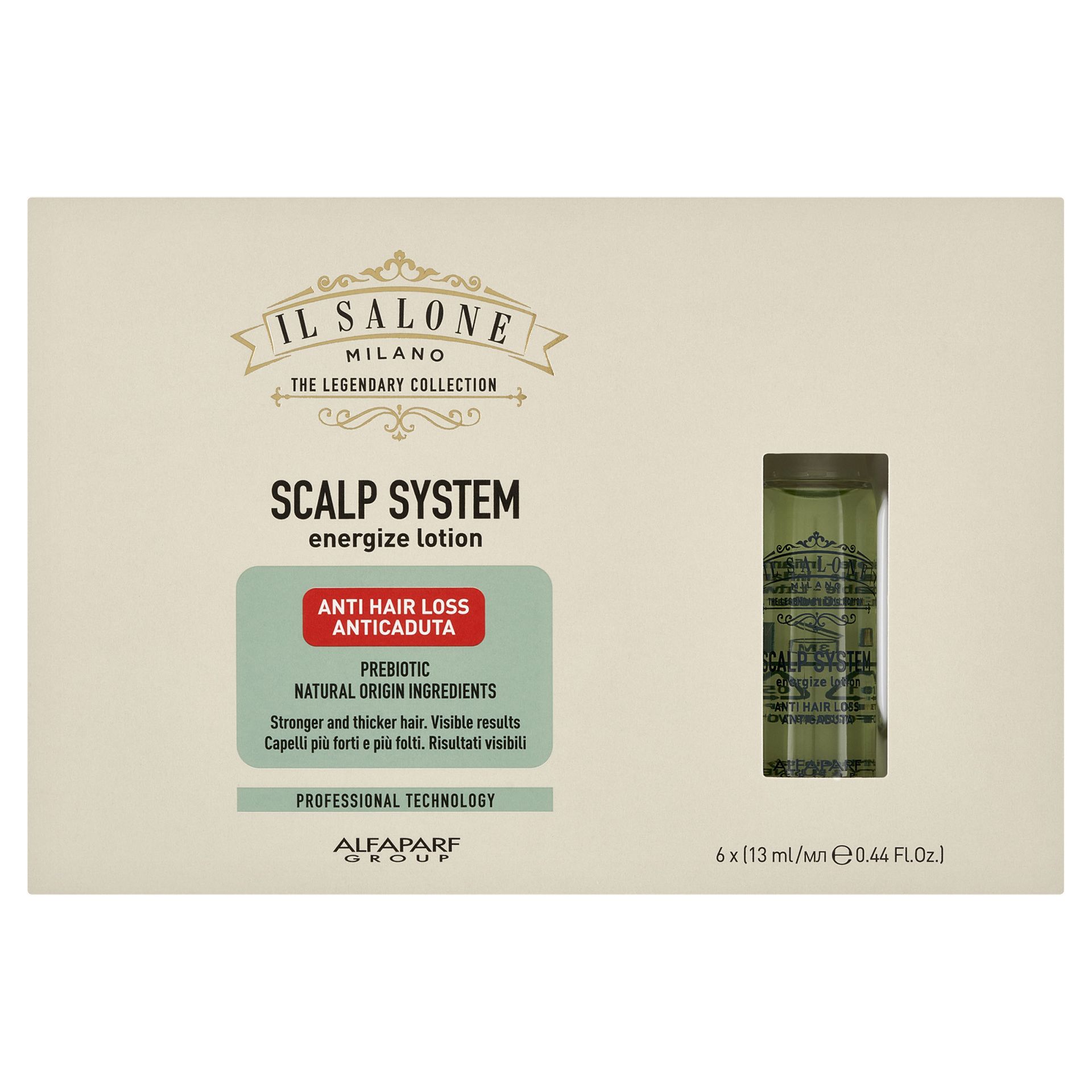 Opinie o IL SALONE MILANO SCALP SYSTEM ENERGIZE Ampułki do włosów osłabionych i nadmiernie wypadających 6x13ml