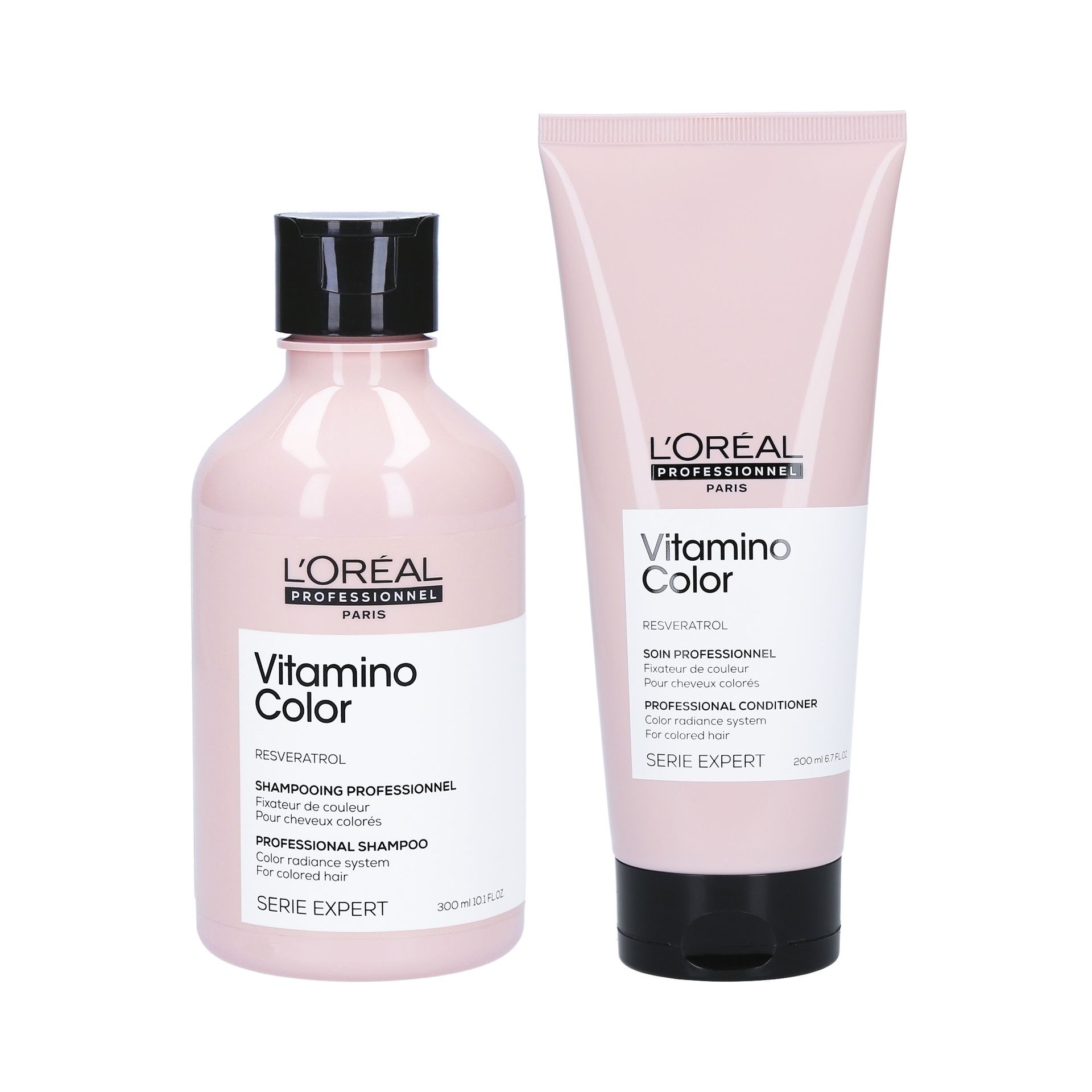 L’OREAL PROFESSIONNEL VITAMINO COLOR Zestaw do włosów farbowanych Szampon 300ml + Odżywka 200ml