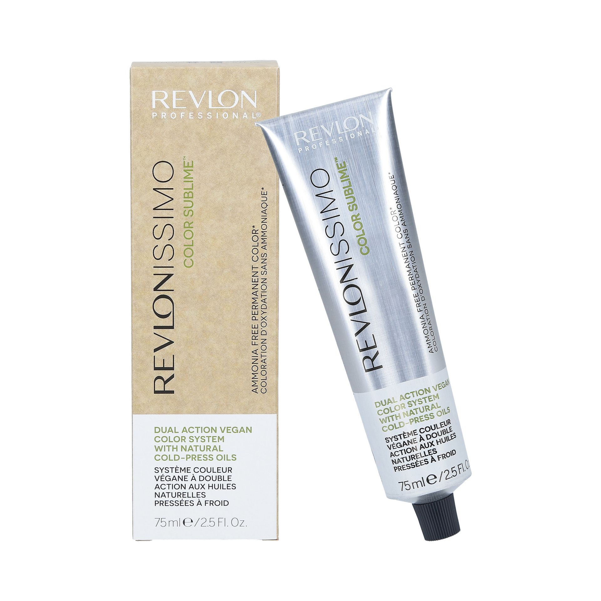 REVLON REVLONISSIMO COLOR SUBLIME Wegańska farba do włosów bez amoniaku 75ml : REVLON REVLONISSIMO COLOR SUBLIME ECO 75ml - 9.24