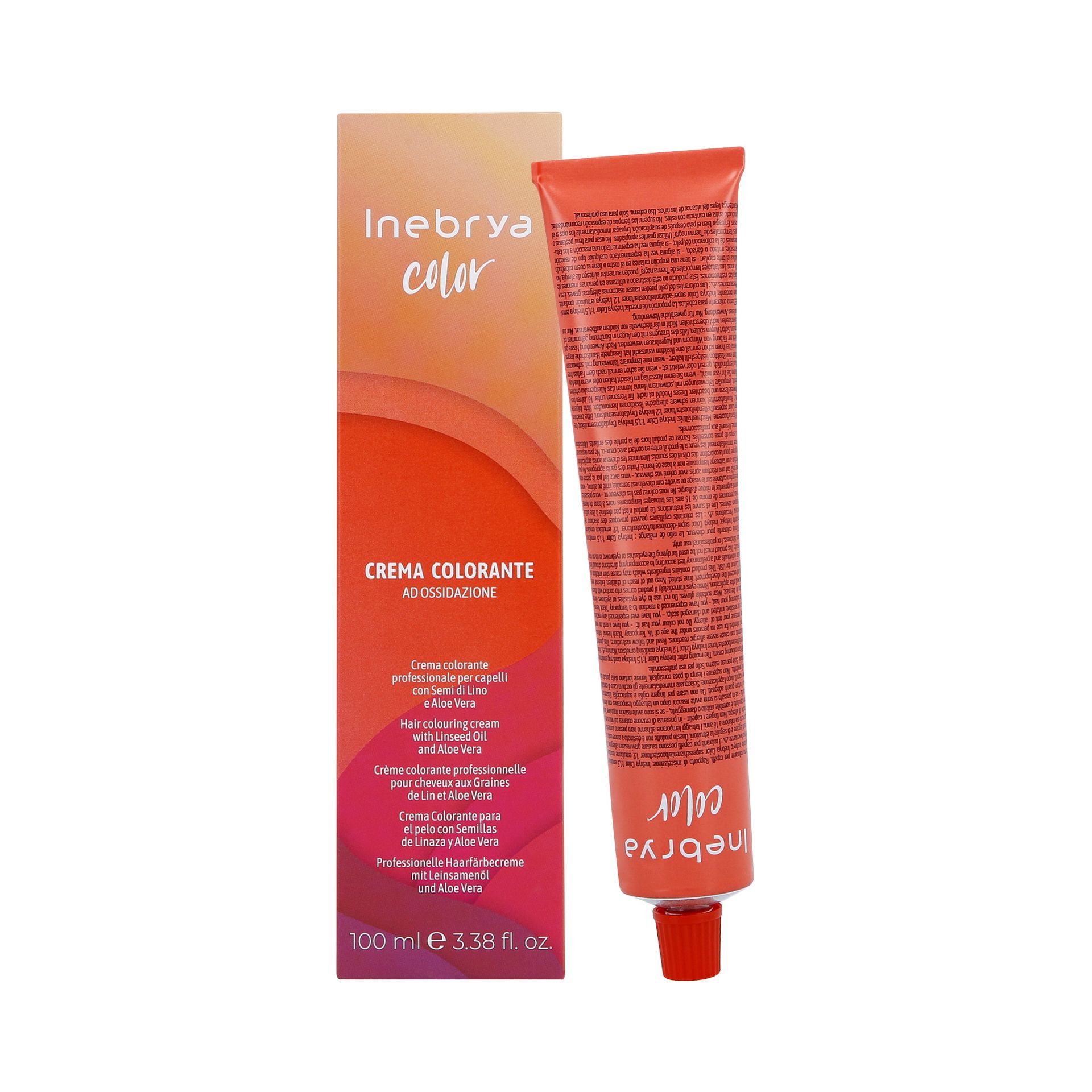 INEBRYA COLOR Permanentna farba do włosów w kremie 100ml : INEBRYA COLOR 100ml - 8/34
