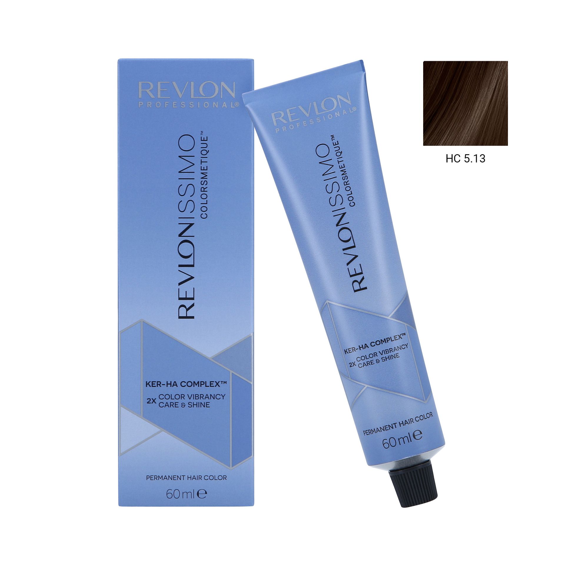 REVLON REVLONISSIMO COLORSMETIQUE Profesjonalna farba do włosów 60ml : REVLON REVLONISSIMO CC 60ml - HC 5.13