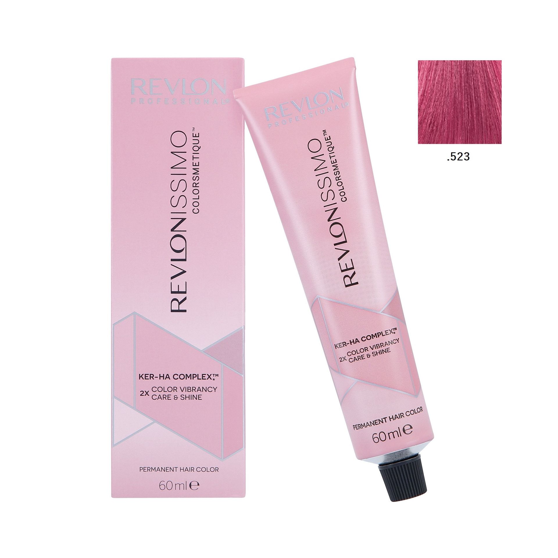 REVLON REVLONISSIMO COLORSMETIQUE Profesjonalna farba do włosów 60ml : REVLON REVLONISSIMO CC 60ml - SATIN .523