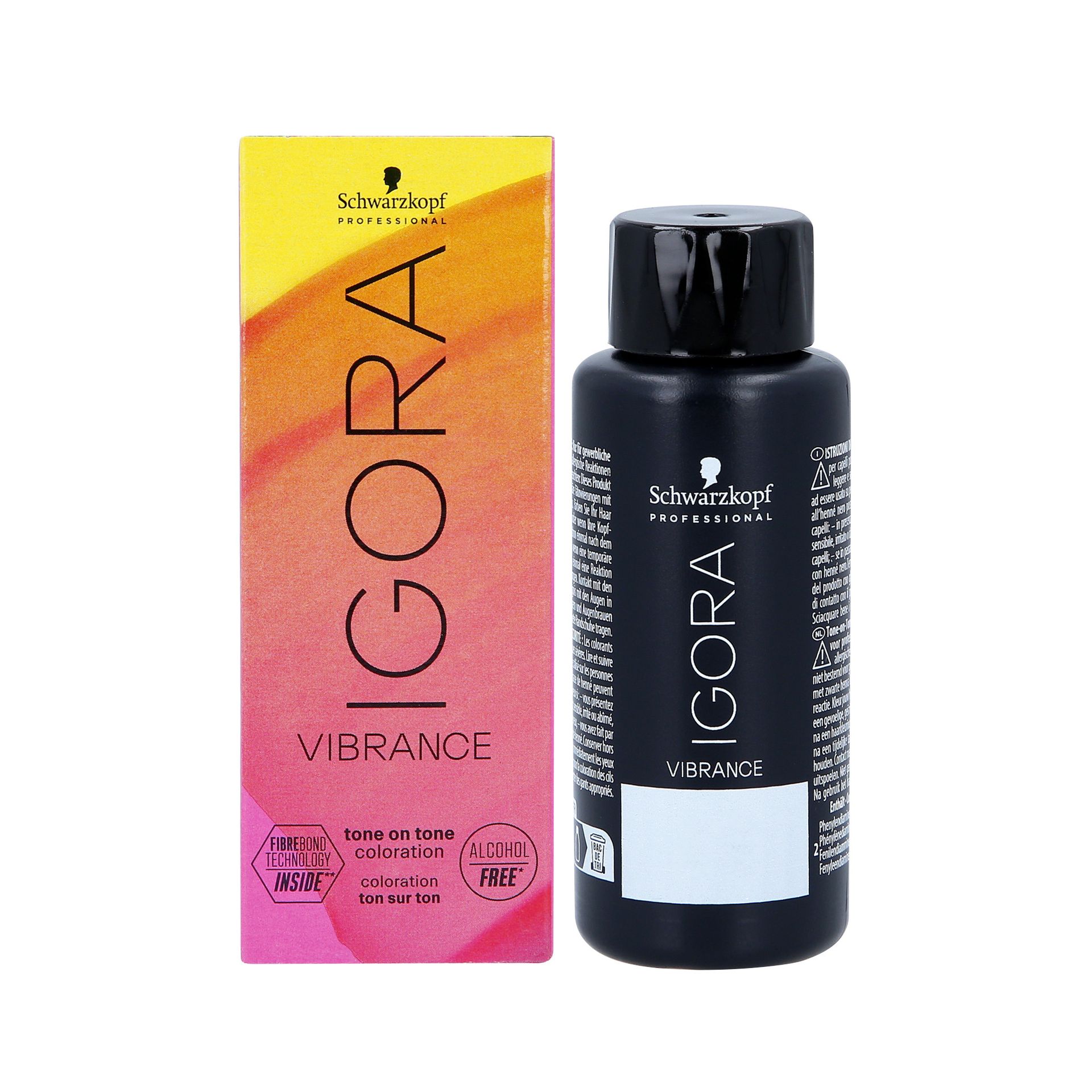 SCHWARZKOPF PROFESSIONAL IGORA VIBRANCE Półtrwała farba bez amoniaku 60ml : SCHWARZKOPF PROFESSIONAL IGORA VIBRANCE TOT 60ML - 0-00