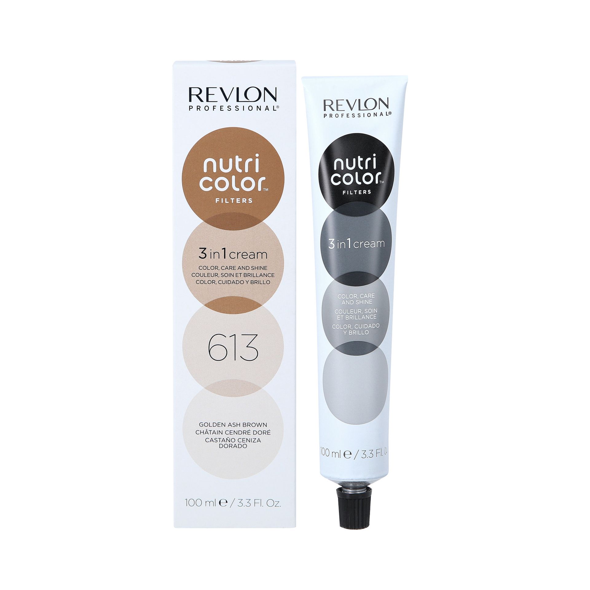 REVLON PROFESSIONAL NUTRI COLOR™ FILTERS Maska koloryzująca 100ml : REVLON NUTRI COLOR FILTERS 100ml - 613 Golden Ash