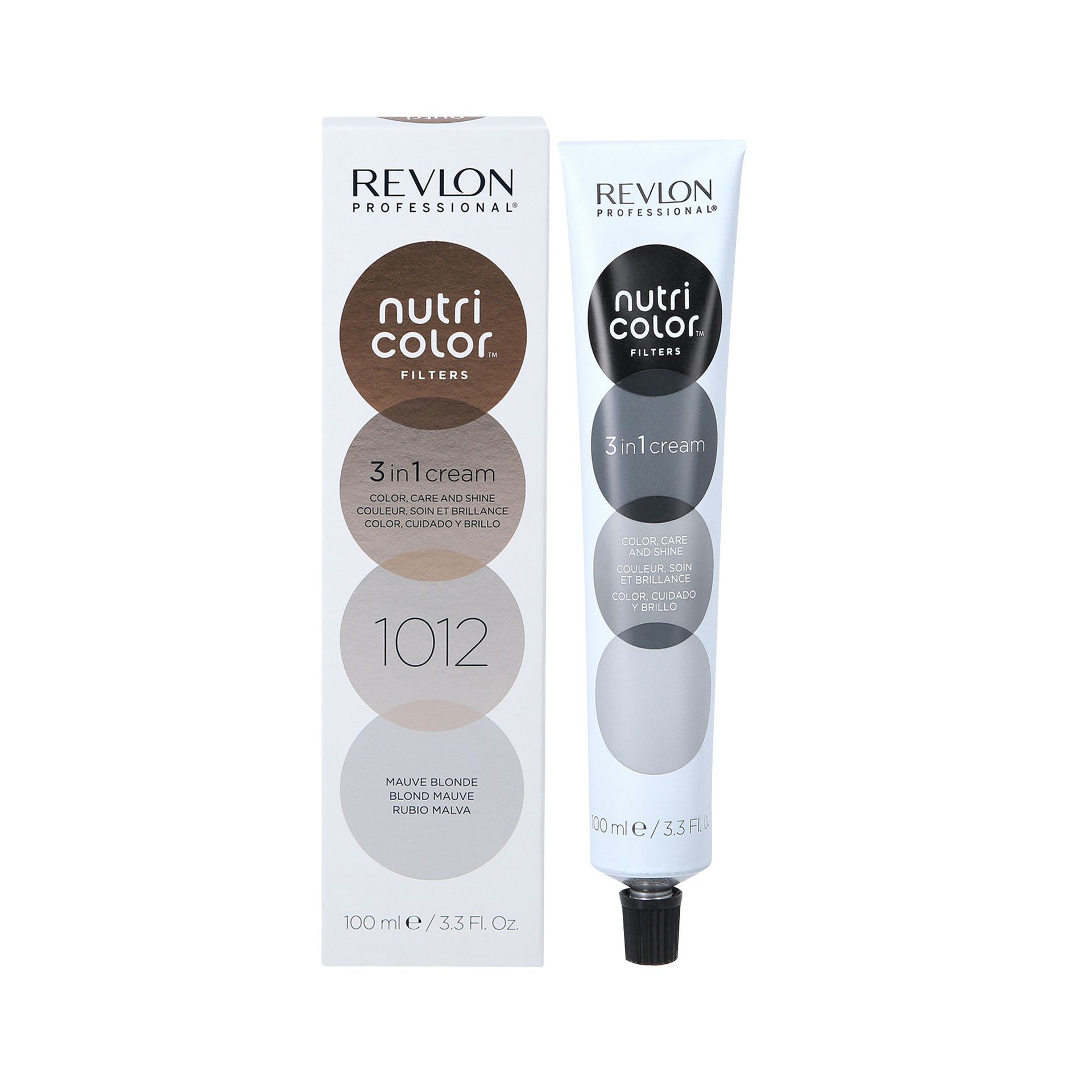 REVLON PROFESSIONAL NUTRI COLOR™ FILTERS Maska koloryzująca 100ml : REVLON NUTRI COLOR FILTERS 100ml - 1012 Mauve Blond