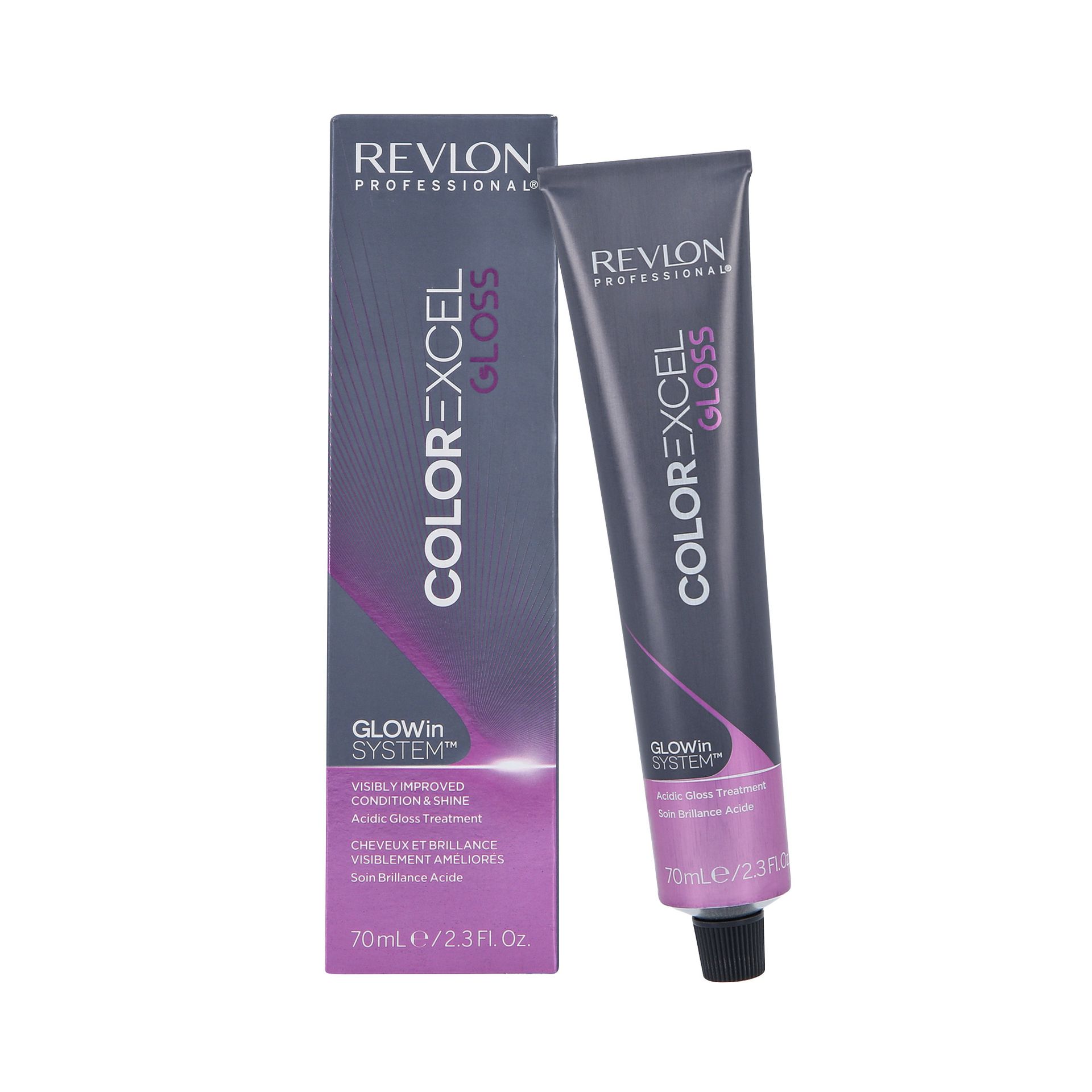 REVLON PROFESSIONAL COLOR EXCEL GLOSS Kremowa farba do włosów bez amoniaku 70ml : REVLON COLOR EXCEL GLOSS NEW 70ML - 7.440