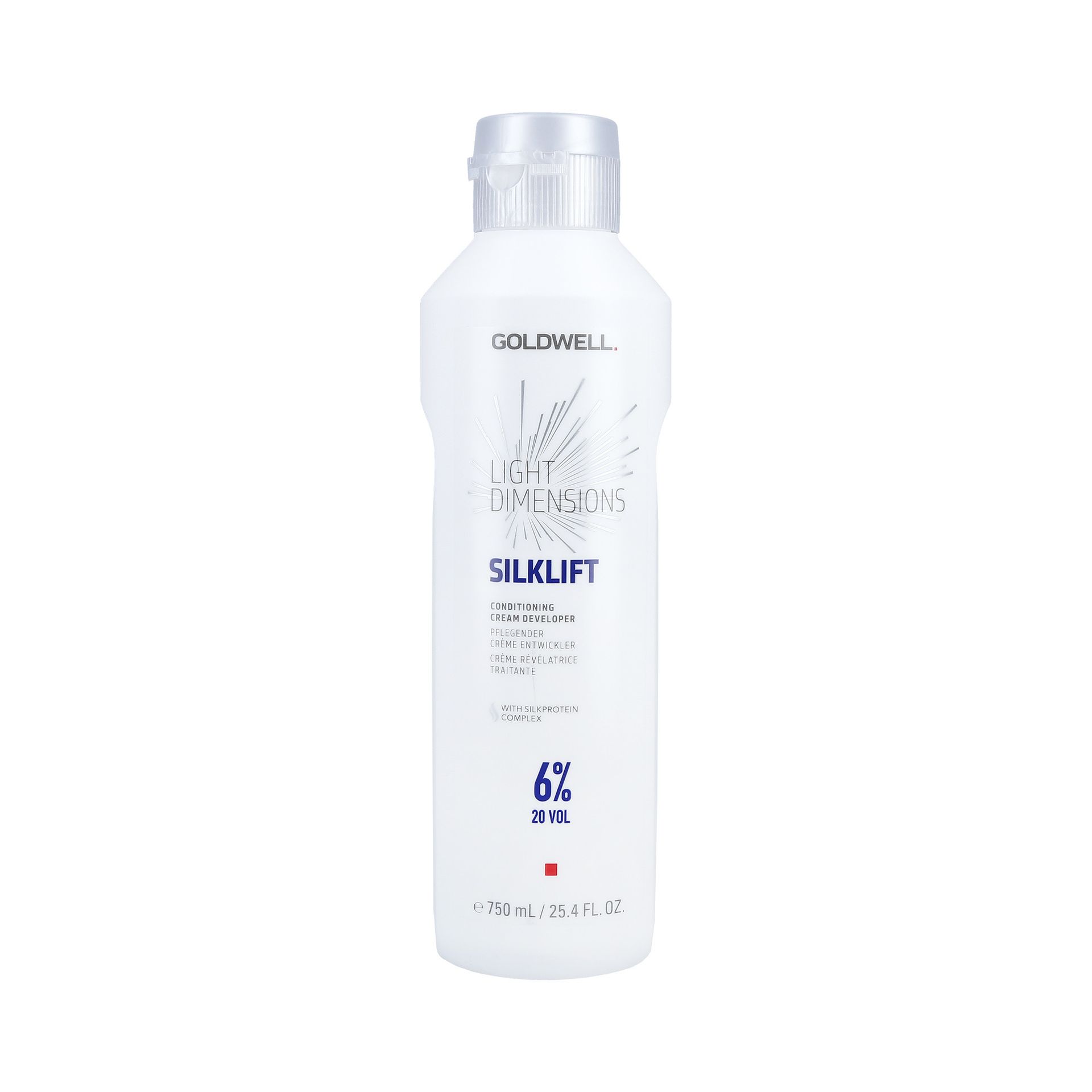 GOLDWELL SILK LIFT Odżywczy oksydant w kremie 6% 750ml