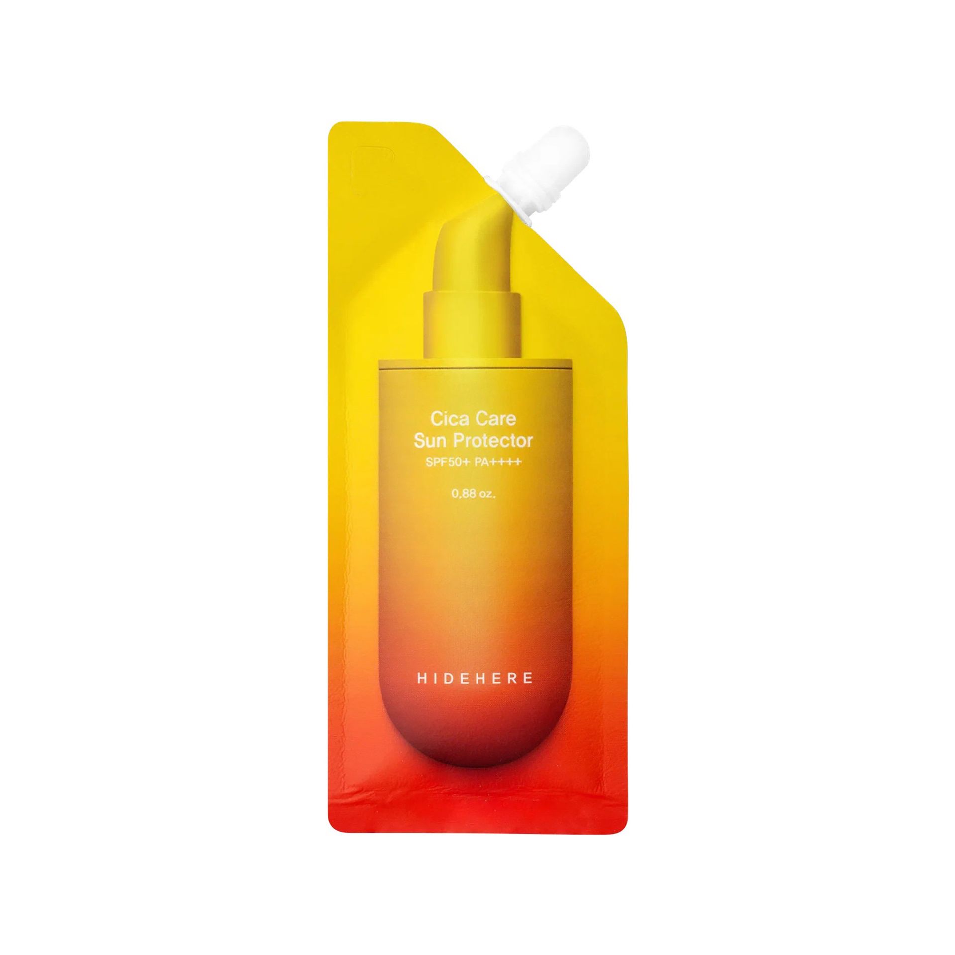 HIDEHERE Ochronny Krem Przeciwsłoneczny SPF50+ z wąkrotą azjatycką 25 ml