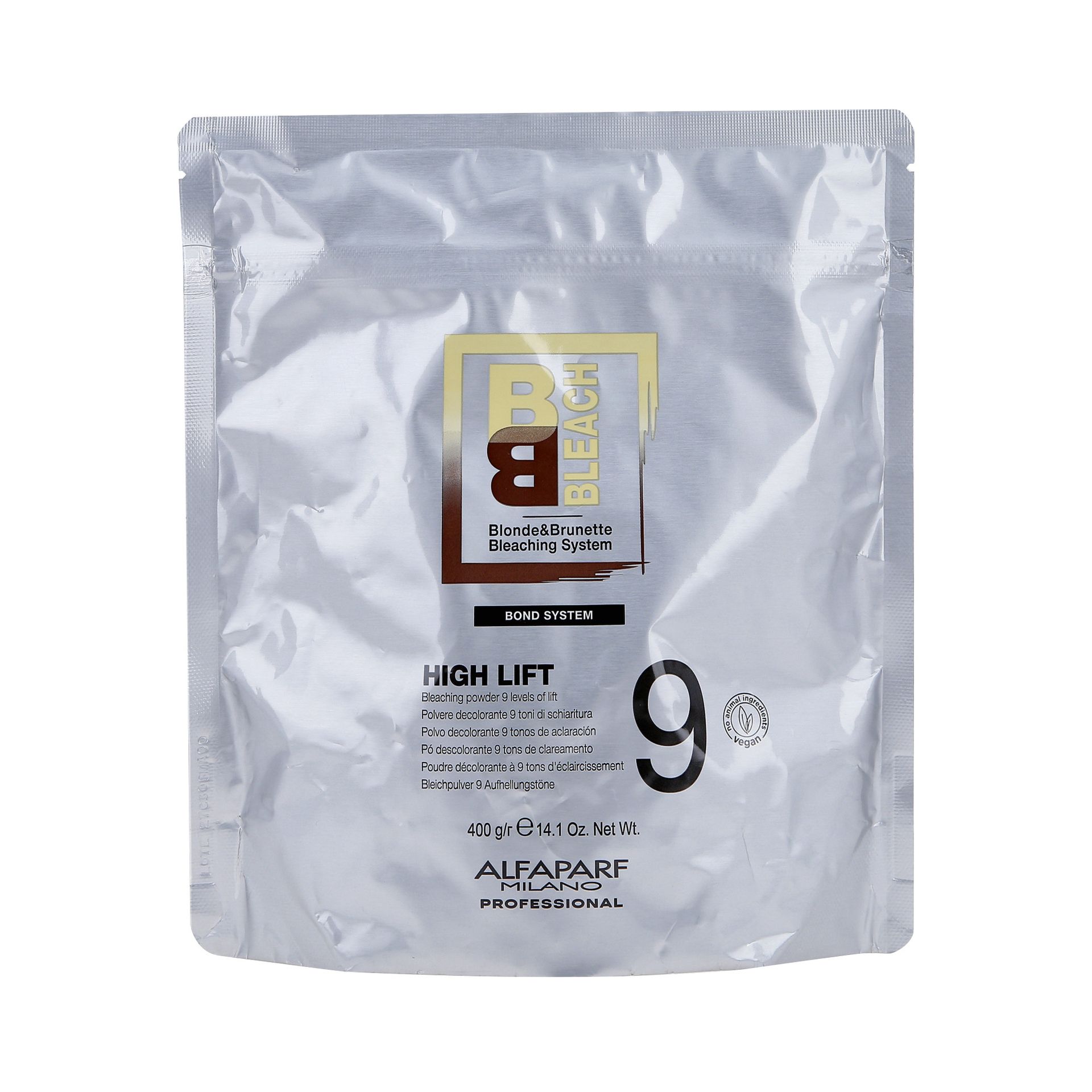 ALFAPARF BLEACH HIGH LIFT 9 Rozjaśniacz do włosów w proszku 400g