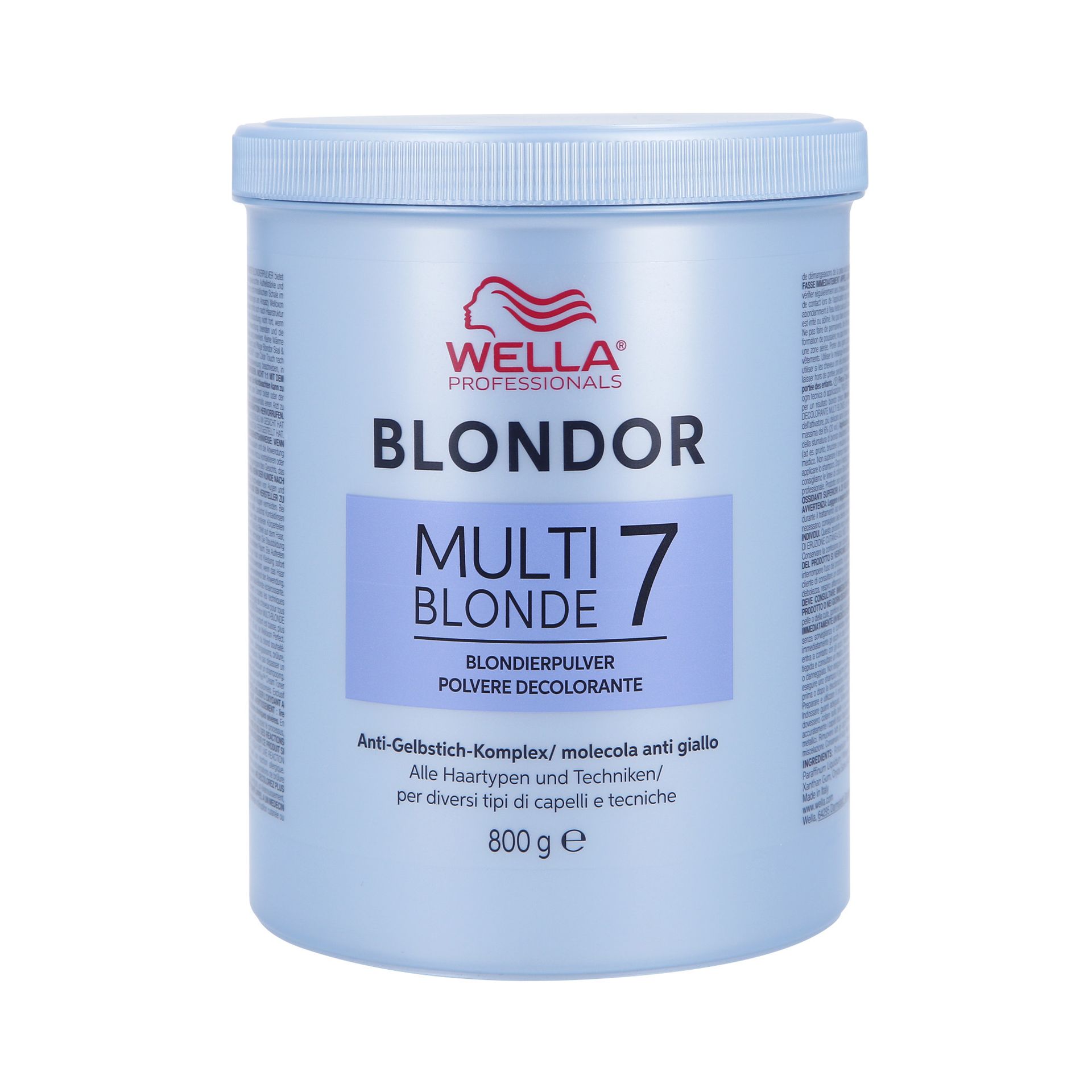 WELLA PROFESSIONALS BLONDOR MULTI BLONDE 7 POWDER Puder rozjaśniający do 7 poziomów 800g